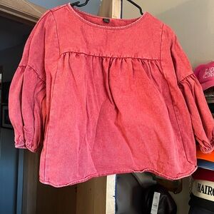 SHEIN Coral Knit Top